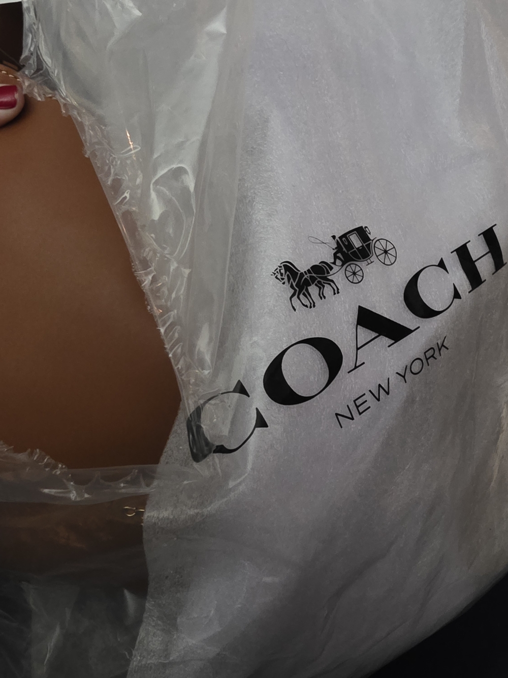 Coach Leather Shoulder Bag in Saddle/Tan Brown - Picture 2 of 6